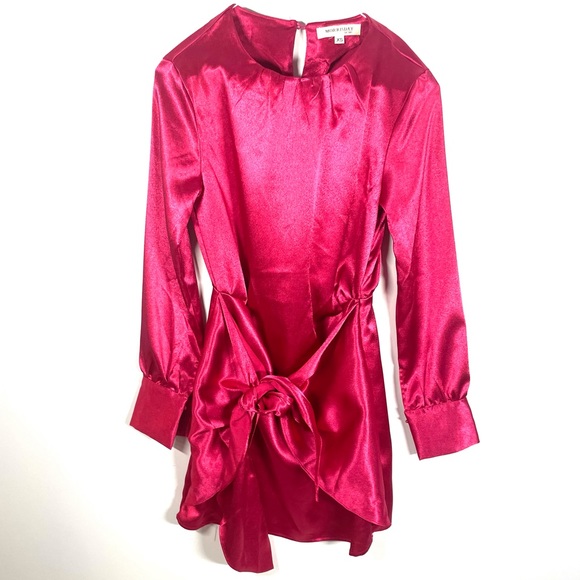 Madisson Pink dress, xs, never wear, 100% polyester - Picture 8 of 9